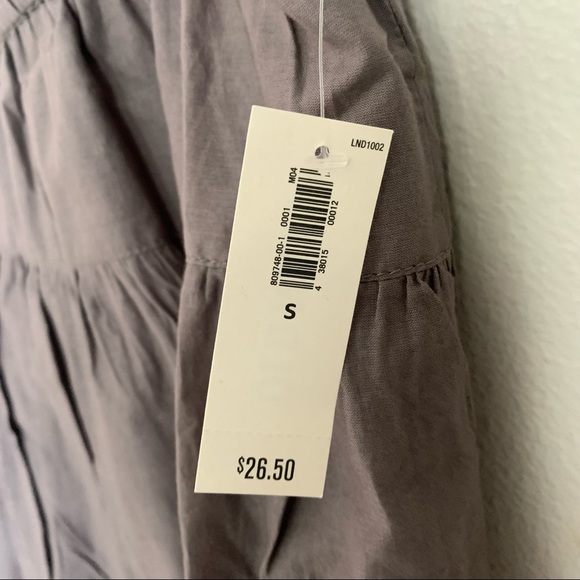 NWT OLD NAVY Gray Tan Embroidered Skirt Small - Picture 9 of 12